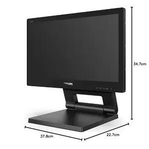 Philips 162B9T 15.6" Portable 10-Point Touch Screen Monitor – HD, TN Panel, IP65 Water & Dust Resistant