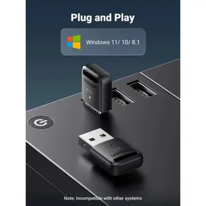 UGREEN USB-A Bluetooth 5.3 Adapter Dongle for PC Laptop Wireless Connectivity