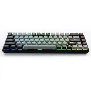 E-YOOSO Z-686 RGB Mechanical Keyboard 65% Hot-Swappable