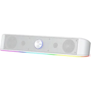 Redragon Adiemus GS-560 White RGB Sound Bar with 6 Touch Light Modes