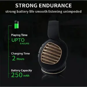 Faster S4 Wireless Headphones – HIFI Sound Quality, Bluetooth v5.0, AUX Support, Up to 8 Hrs Playtime
