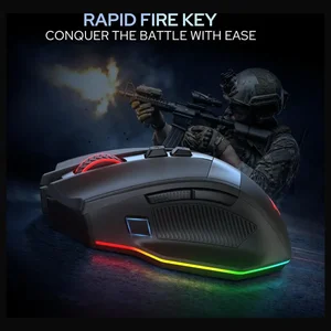 Redragon Stealth M923 Wired Gaming Mouse 24000 DPI Precision Sensor
