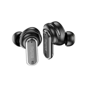 Faster Vizion Wireless Earbuds – Touch Screen Display, ENC Technology, Built-in Equalizer, Up to 35 Hrs Playtime