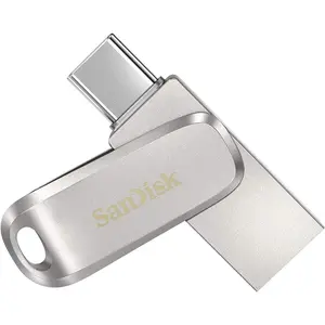 SanDisk Ultra Dual Drive Luxe USB Type-C 64GB Metal USB 3.2 Gen 1 OTG Flash Drive (SDDDC4)