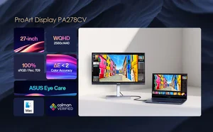 ASUS ProArt PA278CV 27" 2K QHD Professional Monitor - 75Hz Adaptive-Sync