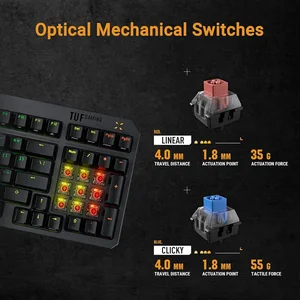 ASUS TUF Gaming K3 Gen II Mechanical Keyboard (Red Switches) – Lowest Price in Pakistan