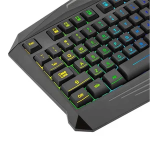 T-Dagger Tanker TGK202 Wired Gaming Keyboard 104 Membrane Key RGB Backlit USB Keyboard