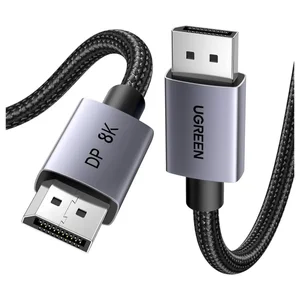 UGREEN DisplayPort 1.4 8K Cable 2M Ultra HD DP Male to DP Male Display Cable Black