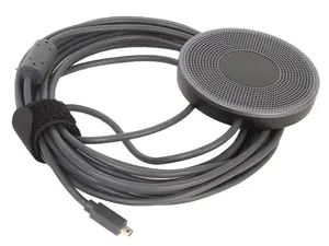 Logitech Expansion Mic for MeetUp Conference Camera (989-000405) - Extra Microphone for Larger Meeting Rooms