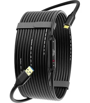 Logitech Strong USB 3.1 Active Cable 10 Meter Type-A to USB-C (939-001799) - Long Cable for Conference Cameras