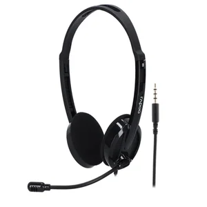 Rapoo H101 Wired Stereo Headset – 3.5mm Headphones with Adjustable Microphone for PC & Laptop
