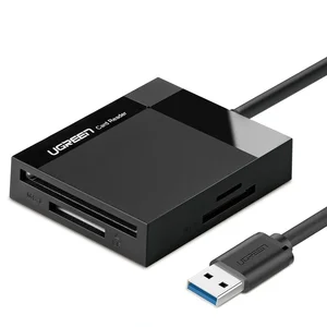 UGREEN USB 3.0 All-in-One Card Reader 50cm – Multi-Slot Memory Card Reader for SD, microSD & CF Cards