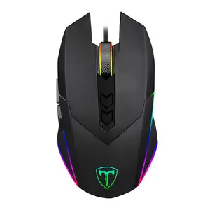 T-Dagger Lieutenant TGM301 Wired Gaming Mouse 8000 DPI RGB 7 Programmable Buttons USB Mouse