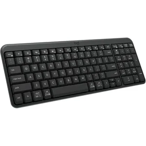 Logitech K250 Compact Wireless Bluetooth Keyboard - Slim Multi-Device Keyboard for Laptop, PC, Tablet & Phone (920-013491)