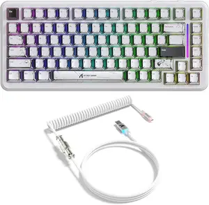 Attack Shark X82 PRO HE Wireless Rapid Trigger Gaming Keyboard – Hall Effect Magnetic Switch, 8KHz, Hot-Swap, RGB, Manga Keycaps