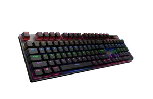 Rapoo V500 PRO TM Mechanical Gaming Keyboard – RGB Backlit, Aluminum Frame, Anti-Ghosting