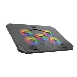 Meetion CP3030 Laptop Cooling Pad – Five Fan RGB Backlight, USB Wired
