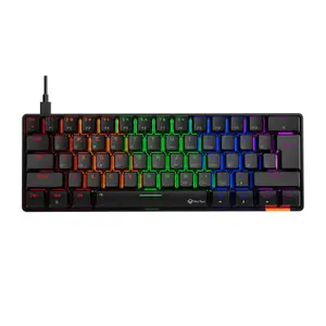 Meetion MK005 Black 60% Mechanical Keyboard – USB Wired, OUTEMU Blue Switches, RGB Backlit