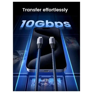 UGREEN 80150 USB-C 3.1 Gen2 Male to Male 5A Data Cable – 1M
