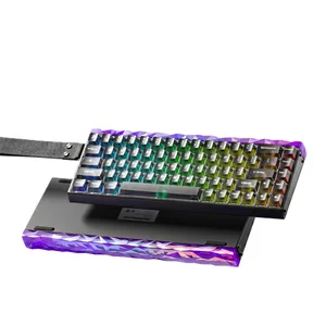AULA Hero68 Black Frosted Translucent Jade King Magnetic Switch Mechanical Gaming Keyboard