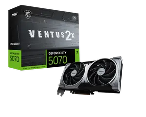 MSI GeForce RTX 5070 VENTUS 2X OC 12GB GDDR7 Graphics Card