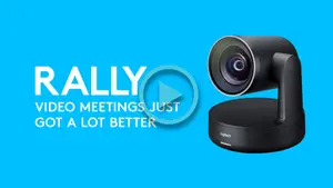Logitech Rally Camera Ultra-HD PTZ Conference Camera - Motorized Pan Tilt Zoom for Meeting Rooms (960-001227)