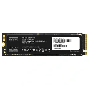 KLEVV C715 512GB NVMe M.2 2280 SSD - 3200MB/s Read Speed