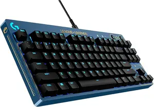 Logitech G Pro Mechanical Gaming Keyboard - Tenkeyless, RGB Backlit, Detachable Cable for Esports (920-009392)