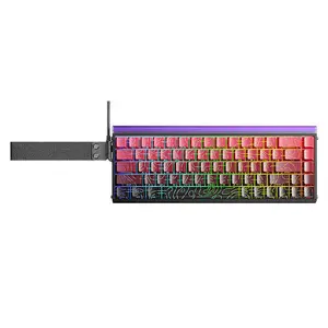 AULA Hero68 Gradient Black Red Side Engraved Dragon King Magnetic Switch Mechanical Gaming Keyboard