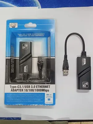SONIC 105 USB + LAN High-Speed Network Adapter / USB Ethernet Adapter for PC & Laptop