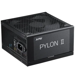 XPG PYLON II 650W 80 Plus Bronze Non-Modular Gaming Power Supply – ATX 3.1, 12V-2x6 Connector, 135mm FDB Fan