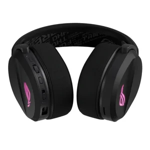 ASUS ROG Pelta A501 Black Wireless Gaming Headset Tri-Mode Connectivity 7.1 Surround Sound Gaming Headphones for PC & Console