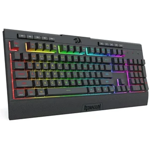 Redragon SHIVA PRO K525 PRO RGB Tri-Mode Gaming Keyboard – Wireless 2.4GHz, Bluetooth & USB-C Wired Mechanical Feel Keyboard with Macro Keys