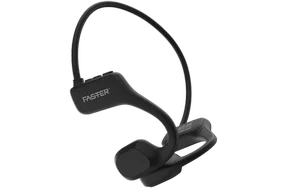 Faster AS18 Bone Conduction Headphones – IP5X Water Resistant, Flexible Earhook, Bluetooth v5.3, Up to 6 Hrs Playtime