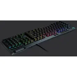 Logitech G813 Lightsync RGB Ultrathin Mechanical Gaming Keyboard | Black English Linear