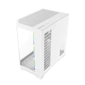 GameMax Hype-A Mid-Tower ATX Tempered Glass Gaming Case White
