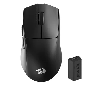 Redragon K1NG M916 Standard 1K Tri-Mode Wireless Gaming Mouse – 12000 DPI Optical Sensor, Bluetooth 5.0, 2.4GHz Wireless & Wired Ultra-Lightweight Gaming Mouse