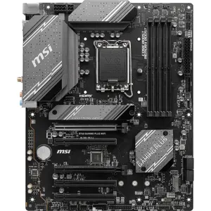 MSI B760 Gaming Plus WiFi DDR5 Intel ATX Motherboard - LGA1700, PCIe 4.0, WiFi 6E, 2.5G LAN
