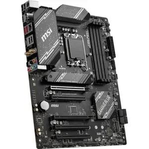 MSI B760 Gaming Plus WiFi DDR5 Intel ATX Motherboard - LGA1700, PCIe 4.0, WiFi 6E, 2.5G LAN