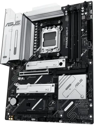 Asus PRIME X870-P-CSM AMD AM5 Motherboard for AMD Ryzen 9000 Series Processors DDR5, AI Cooling II, Aura Sync