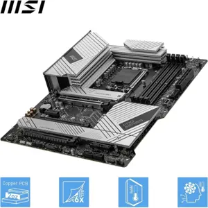MSI PRO Z790-A MAX WiFi Intel DDR5 ATX Motherboard - LGA1700, PCIe 5.0, WiFi 7, 12th/13th/14th Gen Ready