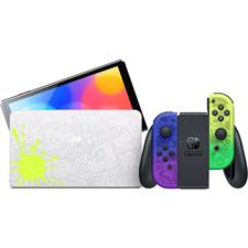 Nintendo Switch OLED Console Splatoon 3 Special Edition 64GB Handheld Gaming Console
