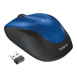 Logitech M235 Wireless Mouse - Steel Blue
