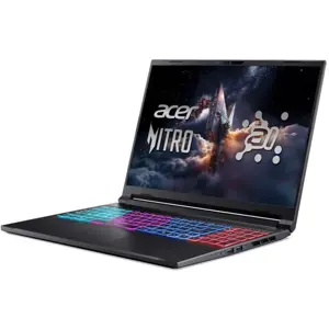 Acer Nitro V 16S AI ANV16S-41 Gaming Laptop – AMD Ryzen 7 260, NVIDIA GeForce RTX 5060 8GB, 16GB DDR5 RAM, 512GB SSD, 16” WUXGA 180Hz Display, RGB Keyboard, Windows 11, Black (Official Warranty)