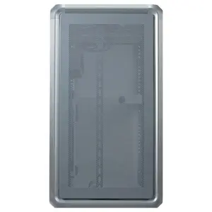 Cooler Master MasterFrame 500 Mesh ARGB Open-Frame Mid-Tower Case Silver