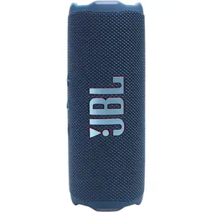 JBL Flip 7 Portable Bluetooth Speaker Blue JBLFLIP7BLU, AI Sound Boost, 25W Woofer, 10W Tweeter, Up To 16 Hours Playtime, Auracast Multi-Speaker
