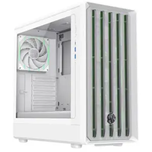GameMax Claw 460 ARGB ATX Mid-Tower Gaming Case White