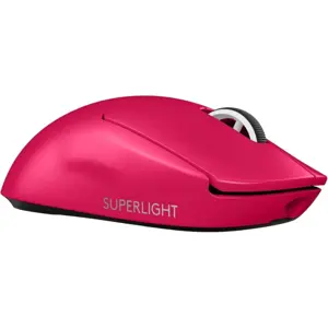 Logitech G PRO X SUPERLIGHT 2 LIGHTSPEED Wireless Gaming Mouse 60g, LIGHTFORCE Hybrid Switches, HERO 2 Sensor, 44k DPI, 8K Polling, 5 Programmable Buttons, USB-C, Pink 910-006798
