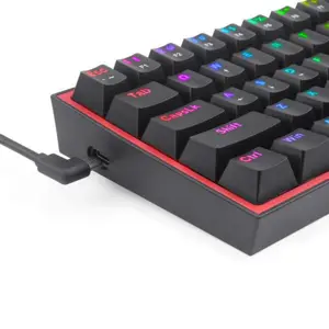 Redragon K616 FIZZ PRO RGB Mechanical Gaming Keyboard - Black