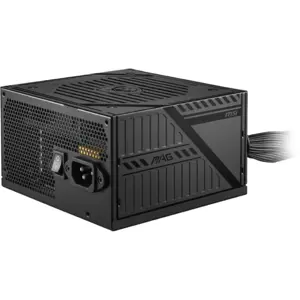 MSI MAG A650BNL 650W Power Supply, Non-Modular, 80+ Bronze, Low-Noise Fan, Active PFC, Compact Design, Black